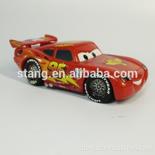 Plastic mini car figure